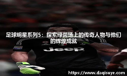 足球明星系列5：探索绿茵场上的传奇人物与他们的辉煌成就